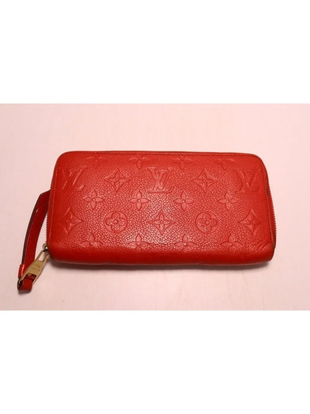 Louis Vuitton Monogram Empreinte Zippy Wallet Zip Around